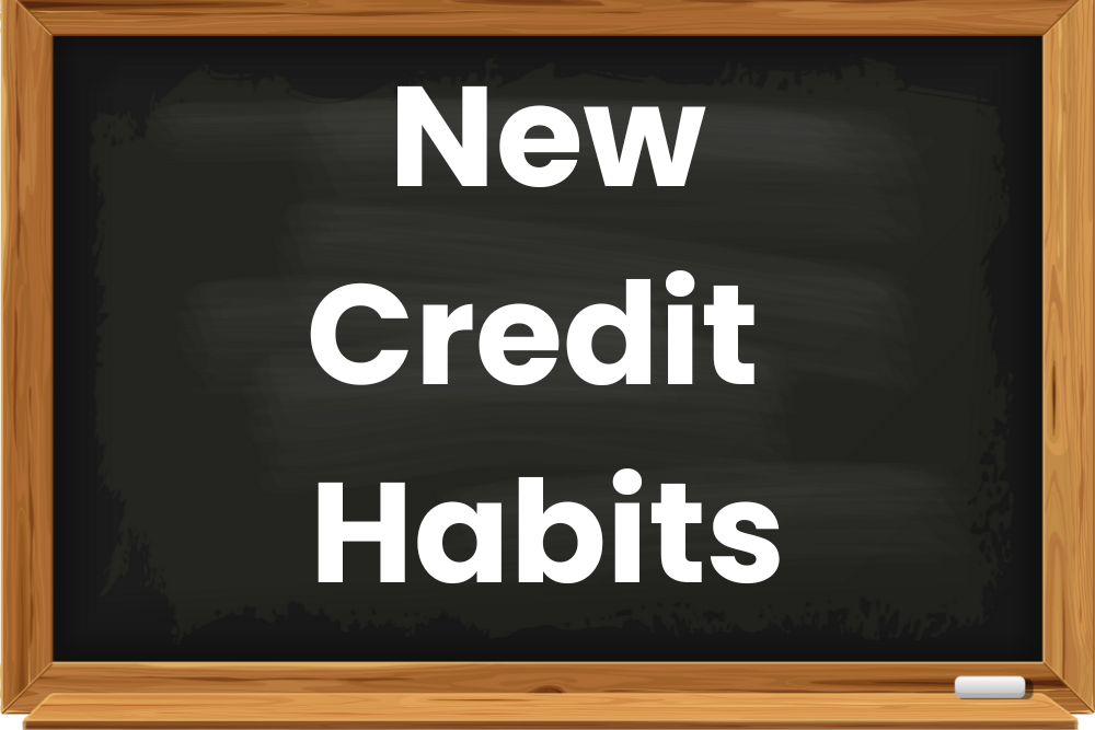 new year credit habits